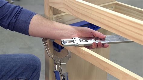 drawer extension slides|installing full extension drawer slides.